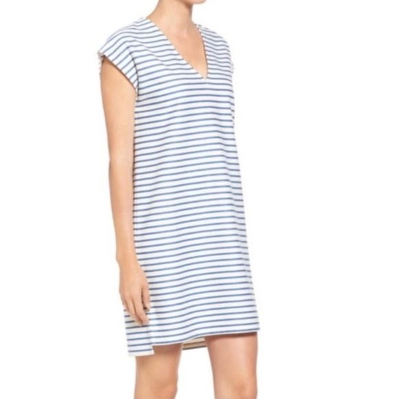 Madewell Striped Vacancies Dress - Picture 2 of 10